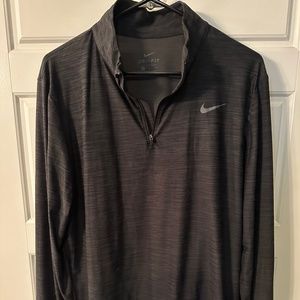 Men’s Nike Breathe Dry Quarter Zip Long Sleeve Training Top